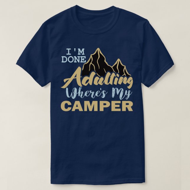 T-shirt Camper Im Terminé (Design devant)