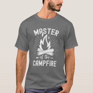 T-shirt Camper Master vintage Du Camping Cool Camping Camp
