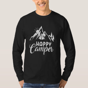 T-shirt Camper Retro Caravane Vintage