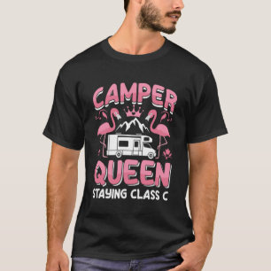 T-shirt Camper RV Séjour Classe C Camping Femmes Camping