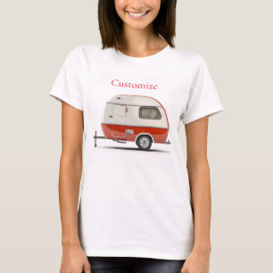T-shirt Camper Teardrop Classic Retro Thunder_Cove