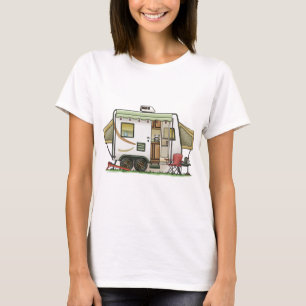 T-shirt Campeur expansible de remorque de Hybred