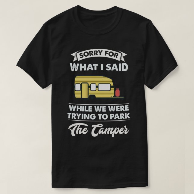 T-shirt Camping (Design devant)