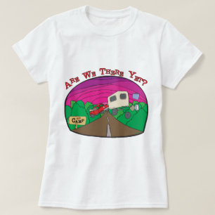 T-shirt Camping amusant