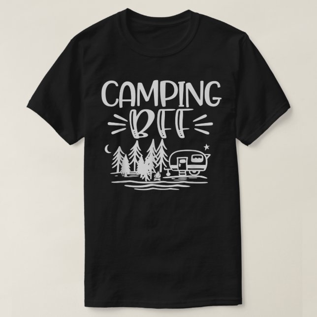 T-shirt Camping BFF Lake River Maman Cadeau Funny Sassy (Design devant)