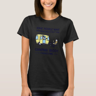 T-shirt Camping Camping cool Pour Hommes Femmes Mari & Fem