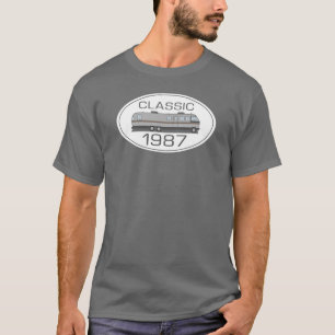 T-shirt Camping-car classique