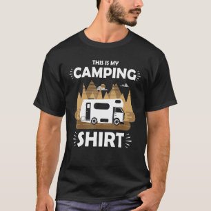 T-shirt Camping Caravane Motorhome - C'est Mon Camping