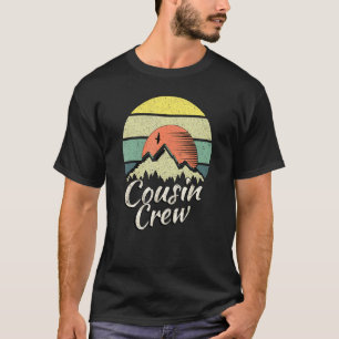 T-shirt Camping Cousin Crew Camp d'été extérieur le couche