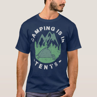 T-shirt Camping Dans Tentes 7