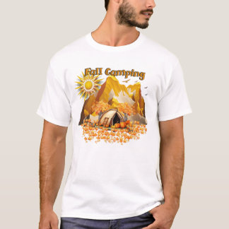 T-shirt Camping d'automne