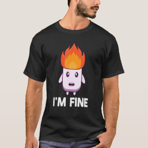 T-shirt Camping de Marshmallow Rôtisserie Chocolat Smore C