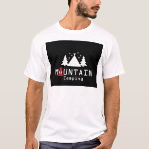 T-shirt camping de montagne