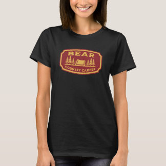 T-shirt Camping de pays d'ours