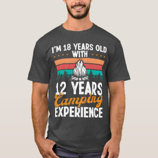 T-shirt Camping en montagne pour homme de 30 ans Cadeau 30