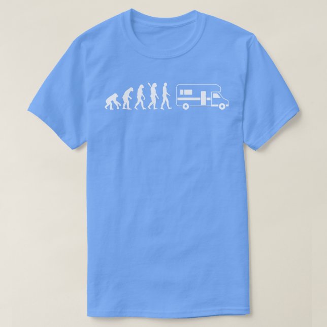 T-shirt Camping evolution (Design devant)