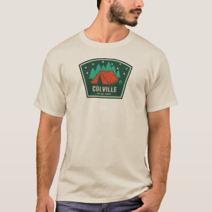 T-shirt Camping forestier national de Colville