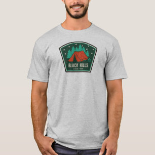 T-shirt Camping Forêt Nationale de Black Hills