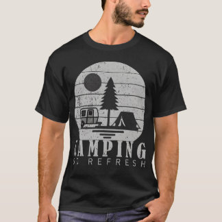 T-shirt Camping Go Refresh Classic Oldimes girl
