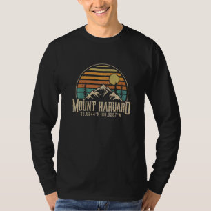 T-shirt Camping Hommes Mt Harvard Colorado Randonnée Monta