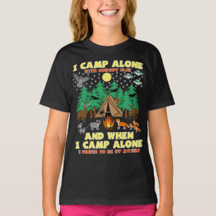 T-shirt CAMPING-I CAMP SEUL, Camping Drôle Avec Critère