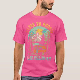 T-shirt Camping J'Aime Faire Un Hookup Je Déteste Sortir C