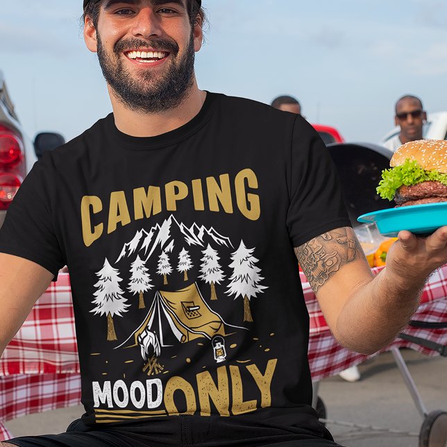 T-shirt Camping Mood Outdoor Life T Shirt (Créateur téléchargé)