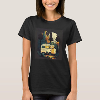 T-shirt Camping Outdoor Adventure Forest