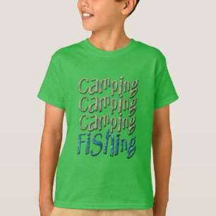 T-shirt Camping Pêche