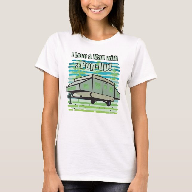 T-shirt Camping PopUp Camping Puns (Devant)