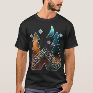 T-shirt Camping Randonnée Hunker Down