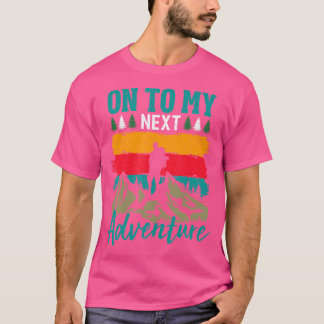 T-shirt Camping Retro Amateurs De Plein Air Sur Mon Procha