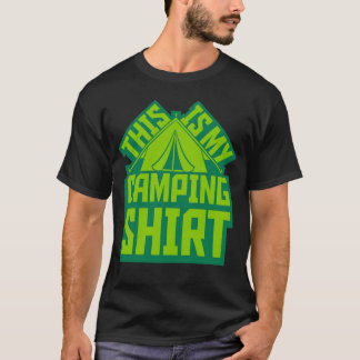 T-shirt Camping shirt outr tent family