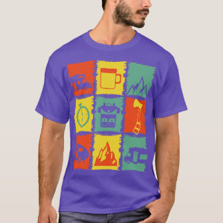 T-shirt Camping Stuff pour un Camper