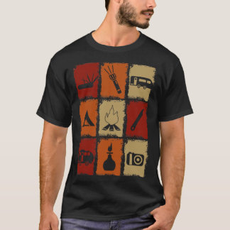 T-shirt Camping Stuff Retro 2