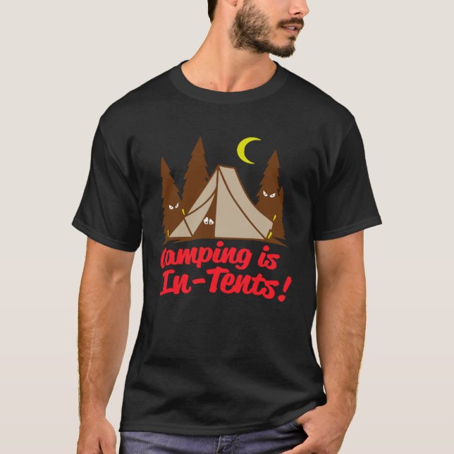 T-shirt Camping unique (Devant)