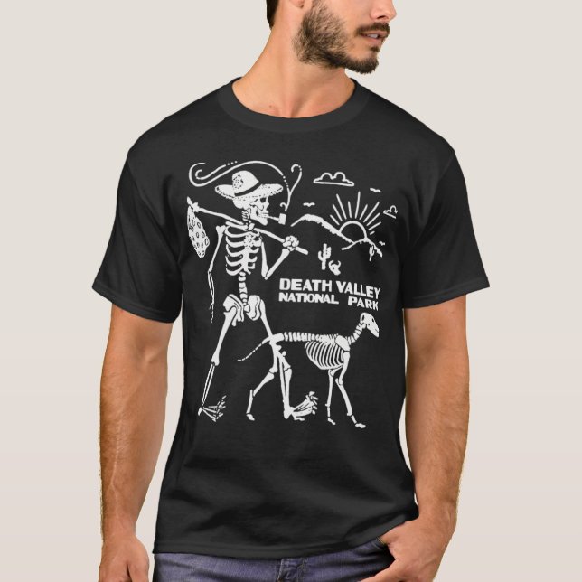 T-shirt Campings de Randonnées de la vallée de la Mort (Devant)