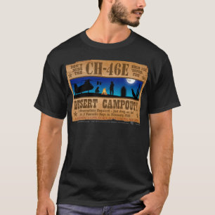 T-shirt Campout du désert CH-46