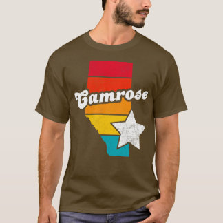 T-shirt Camrose Alberta Canada Souvenir Vintage en détress