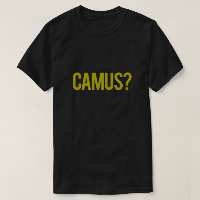 T-shirt camus (Design devant)