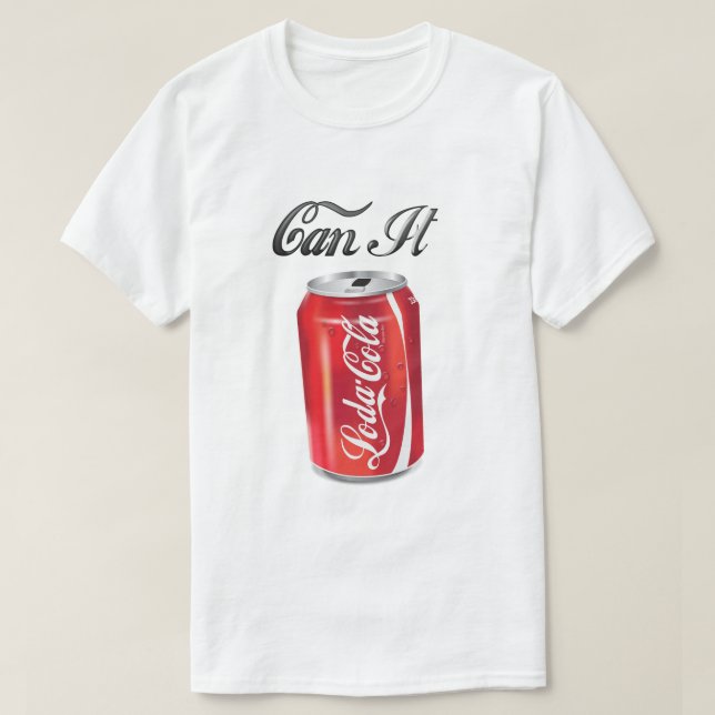 T-shirt "Can It" (Design devant)