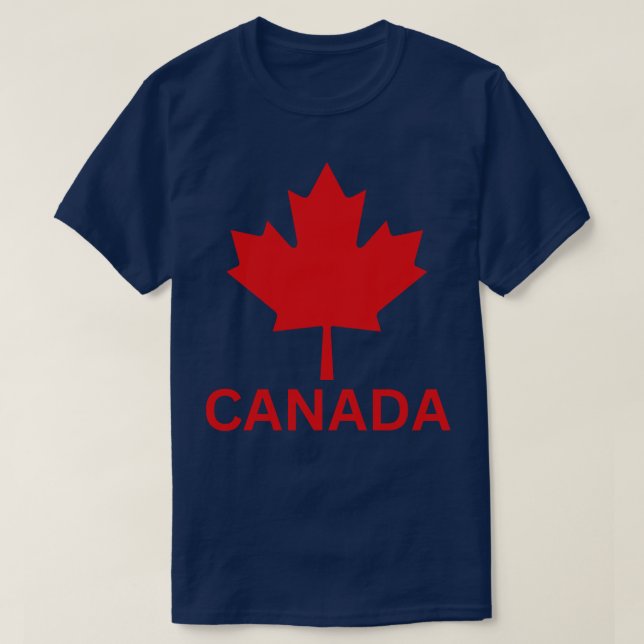 T-shirt canada (Design devant)