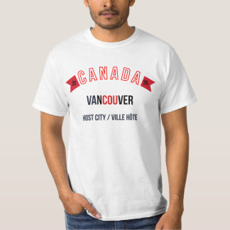T-SHIRT CANADA 2026 HOODIE DE FOOTBALL - VANCOUVER VILLE H