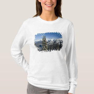 T-shirt Canada, Alberta, Banff. Vues de la vallée de la Bo