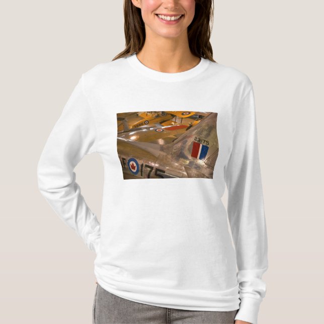 T-shirt Canada, Alberta, Calgary : Musée de l'aérospatiale (Devant)