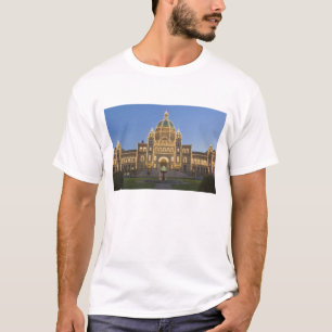 T-shirt Canada, BC, Victoria, bâtiment du Parlement de la 