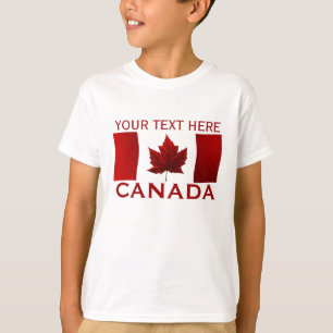 T-shirt Canada Chemise canadienne pour enfants Sweatshirt 