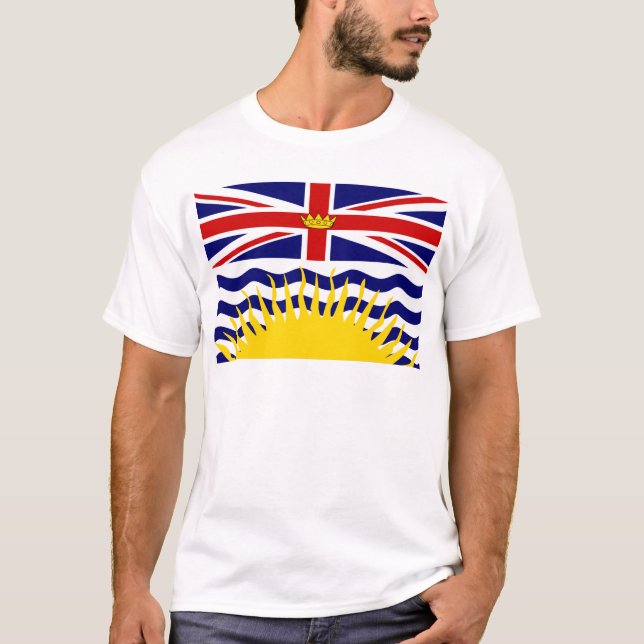 T-shirt Canada Colombie-Britannique (Devant)