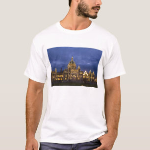 T-shirt CANADA, Colombie-Britannique, Victoria. Soir,
