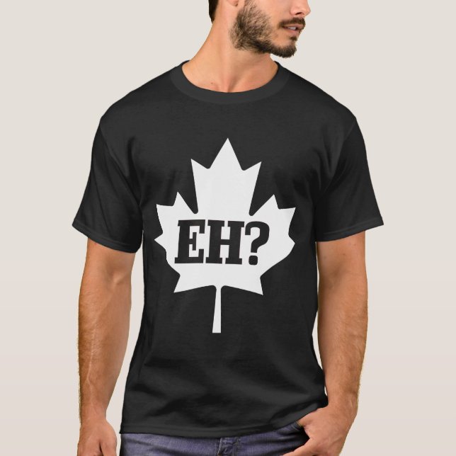 T-shirt Canada Eh Feuille d'érable Racines de la Fierté du (Devant)